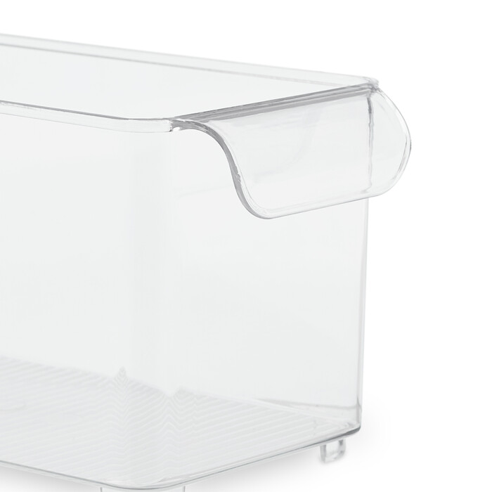 Relaxdays Kühlschrank Organizer schmal mit Griff
