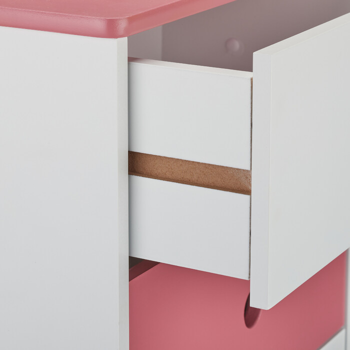Relaxdays Kinderkommode mit 3 Schubladen