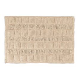 Relaxdays Badematte aus Baumwolle 60x40 cm