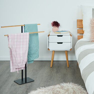 Relaxdays Handtuchständer mit T-Design
