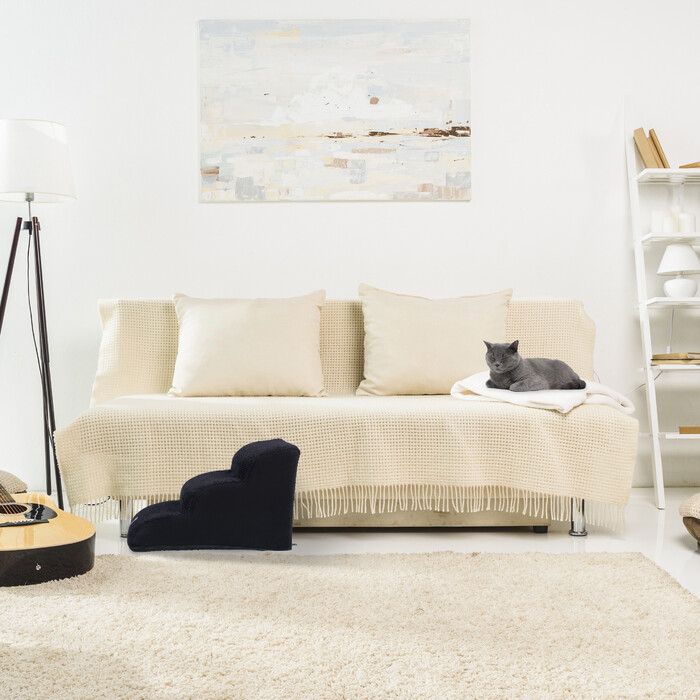 Relaxdays Hundetreppe mit 3 Stufen