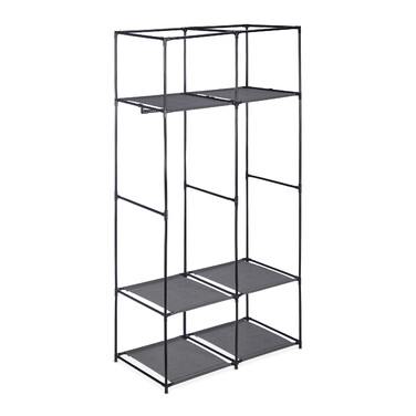 Relaxdays Stoffschrank mit 6 Fächern
