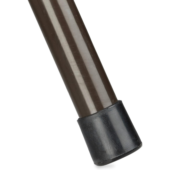 Relaxdays Barhocker klappbar BASTIAN 2er Set, wetterfest, 80 cm, Kunststoff, Braun