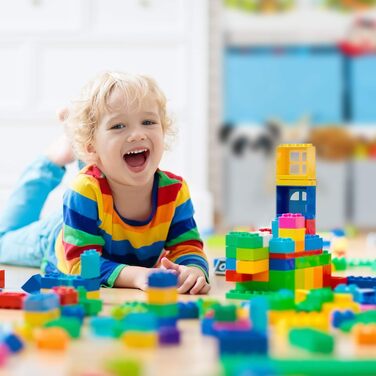 Relaxdays Kinderregal, 4 Boxen, Meerjungfrau Motiv, Spielzeug Aufbewahrung, Kinderzimmer HxBxT 98 x 82,5 x 30 cm, bunt