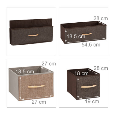 Relaxdays Schubladenschrank vers. Designs