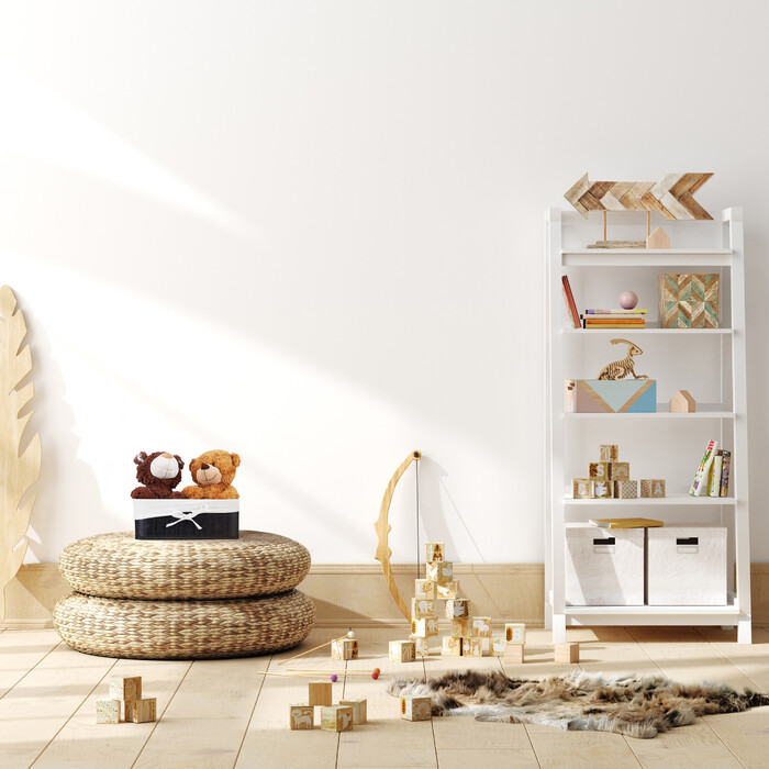 Relaxdays Aufbewahrungskorb 3er Set aus Bambus