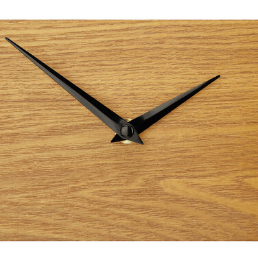 Relaxdays Wanduhr Holzoptik