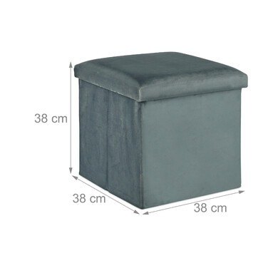 Relaxdays Sitzhocker mit Stauraum
