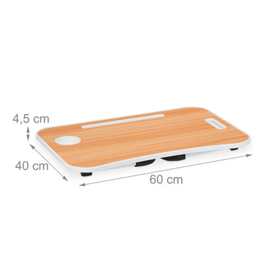 Relaxdays Klappbarer Laptoptisch