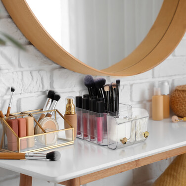 Relaxdays Kosmetik Organizer Wand