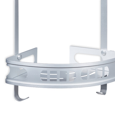 Relaxdays Badeckregal für Dusche
