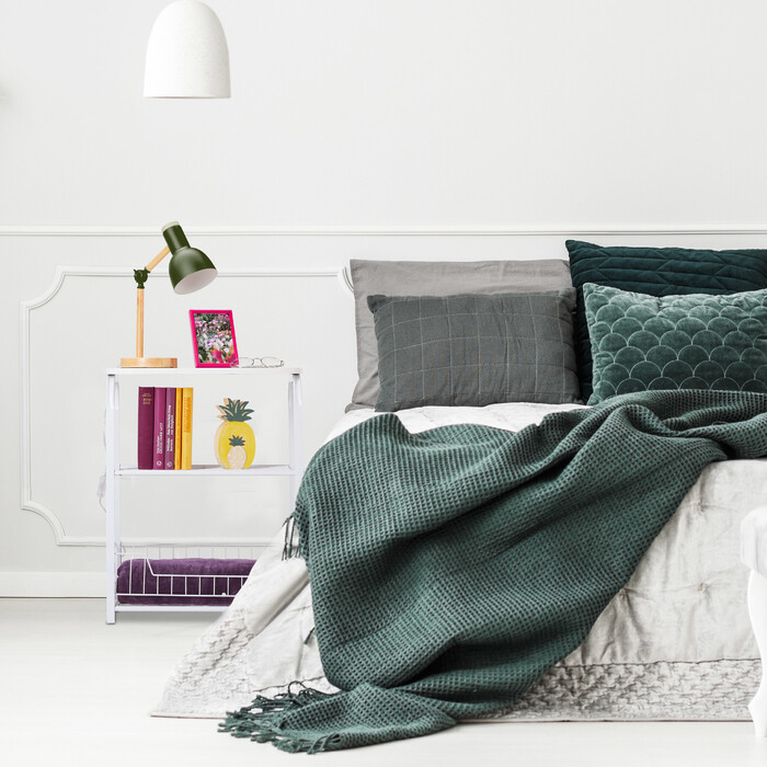 Relaxdays Beistelltisch Aufbewahrung