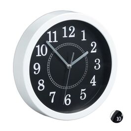 Relaxdays Wanduhr rund 20cm