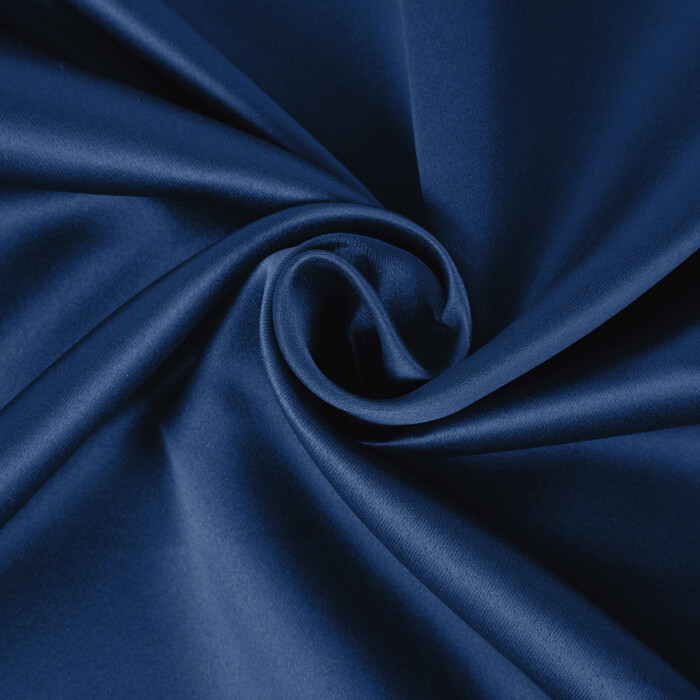 Relaxdays Blaue Vorhänge im 2er Set