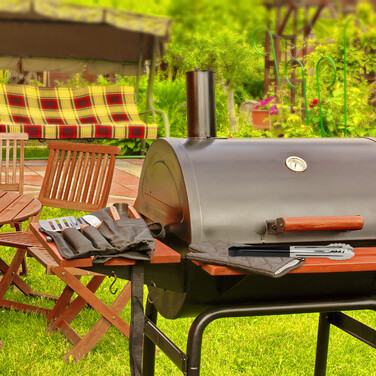 Relaxdays Edelstahl Grillzange im 3er Set