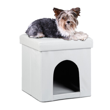 Relaxdays Hundebox Sitzhocker