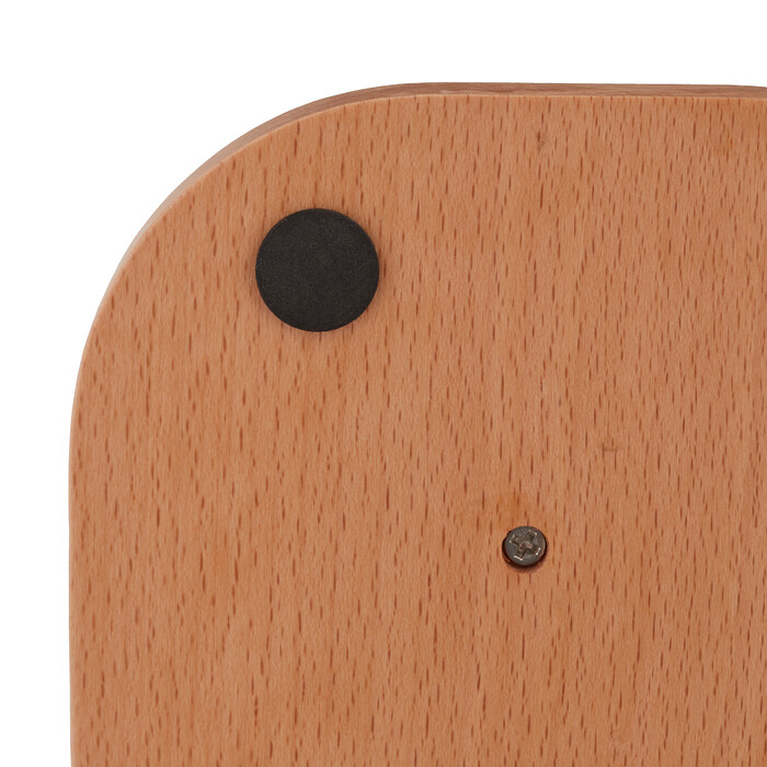 Relaxdays Küchenrollenhalter aus Holz & Messing