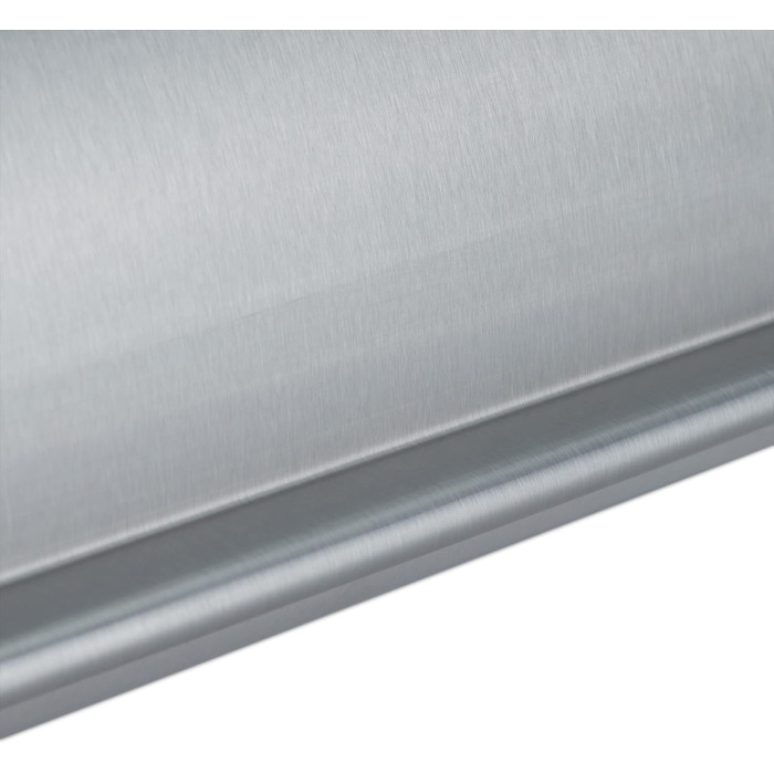 Relaxdays 10023832, Silber Brotkasten Edelstahl, Kleine Brotbox, 20,5 x 33,5 x 13,5 cm