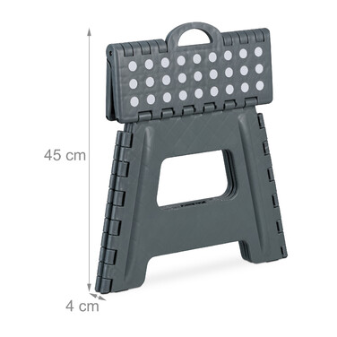 Relaxdays Klapphocker faltbar L