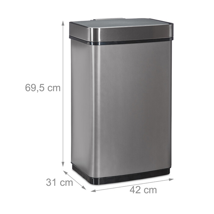 Relaxdays Sensor Mülleimer 60l