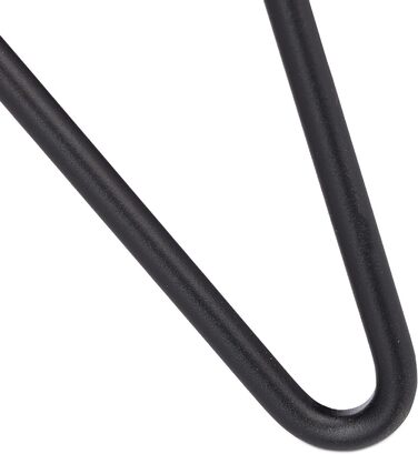 Relaxdays Beistelltisch 2er-Set, runde Satztische mit Metallgestell, Ablagetische, Tischplatte 40 u. 48 cm, MDF, Schwarz-Weiß, Standard
