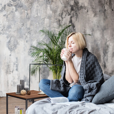 Relaxdays Beistelltisch Holz mit Metallgestell