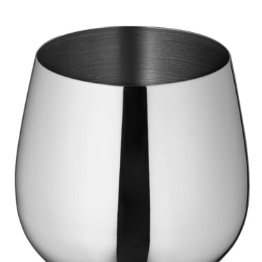 Relaxdays Weingläser Edelstahl 4er Set