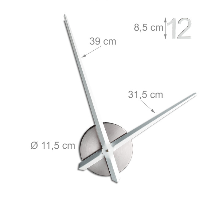 Relaxdays Wanduhr DIY