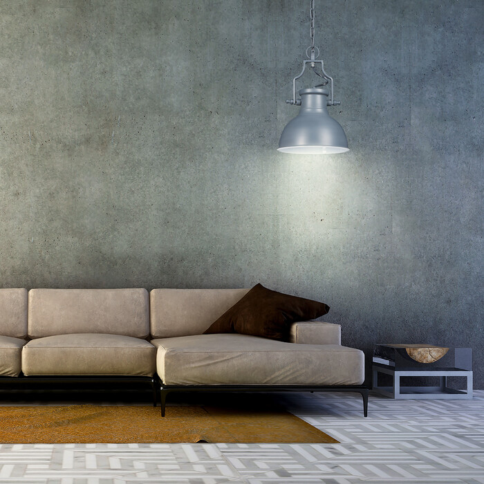 Relaxdays Hängelampe Industrial Look klein