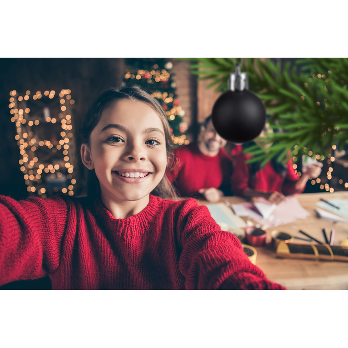 Relaxdays Weihnachtskugeln 100er Set