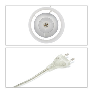 Relaxdays Nachttischlampe Touch