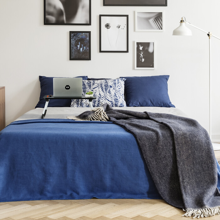 Relaxdays Schwarzer Laptoptisch