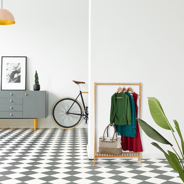 Relaxdays Kleiderständer Bambus 67 cm