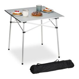 Relaxdays Klapptisch Aluminium