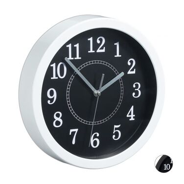 Relaxdays Wanduhr rund 20cm