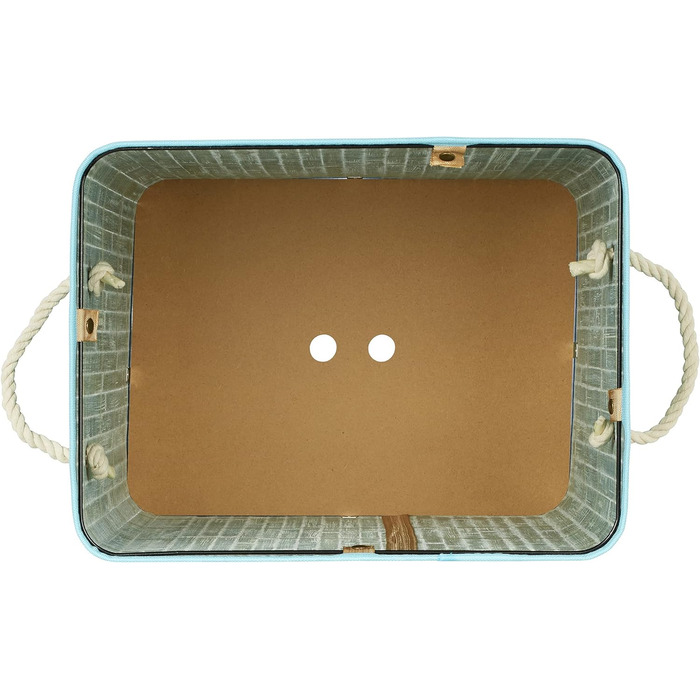 1 x Wäschekorb Bambus, mit Deckel, rechteckig, XL, 83 L, faltbarer Wäschesammler, HxBxT: 65,5 x 43,5 x 33,5 cm, violett
