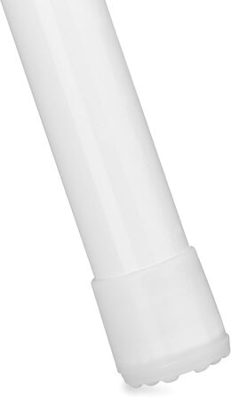 Relaxdays klappbarer Barhocker BASTIAN 2er Set, wetterfest, 80 cm, Kunststoff, Weiß