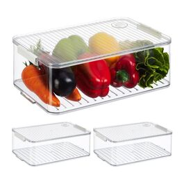 Relaxdays Kühlschrank Organizer 3er Set