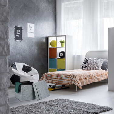 Relaxdays Faltbarer Sitzhocker mit Lehne