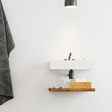 Relaxdays Kosmetiktücherbox Bambus 27,5 cm