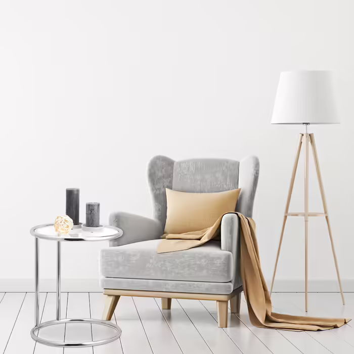 Relaxdays Beistelltisch rund
