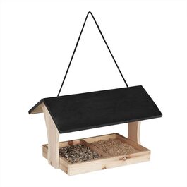 Relaxdays Vogelfutterhaus zum Aufhängen