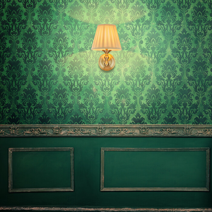 Relaxdays Antike Wandlampe