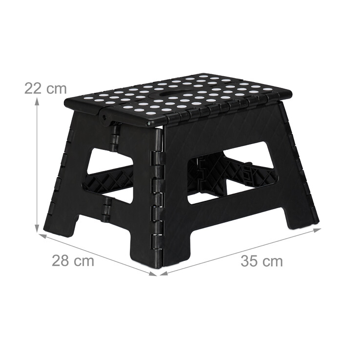 Relaxdays Klapphocker faltbar M
