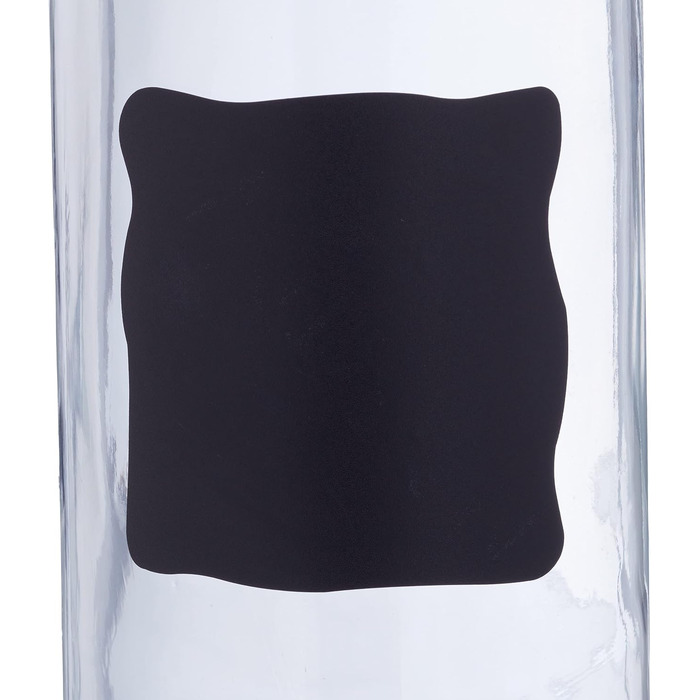 Relaxdays Vorratsgläser, 3er Set, 600-1200 ml, Bügelverschluss, transparent