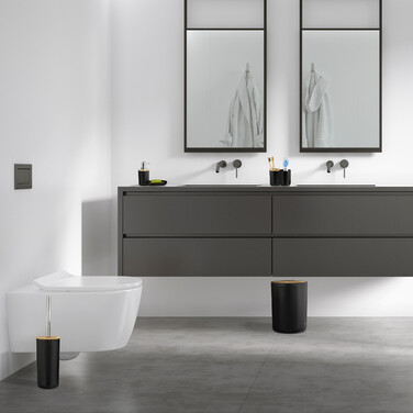 Relaxdays 6-tlg. Badezimmer Set