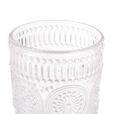 Relaxdays Vintage Trinkgläser 4er Set 300 ml