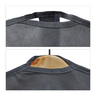 Relaxdays Kleidersack 6er Set 100 x 60 cm