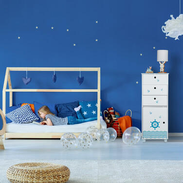 Relaxdays Kommode Kinder 3 Schubladen