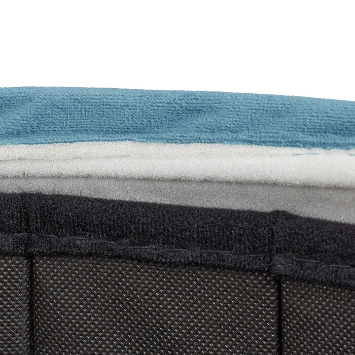 Relaxdays Runder Sitzhocker mit Stauraum